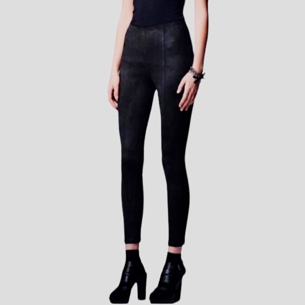 Simply Vera Vera Wang Black High Waisted Ponte Pull-on Skinny Pants M EUC Preppy - Picture 7 of 17